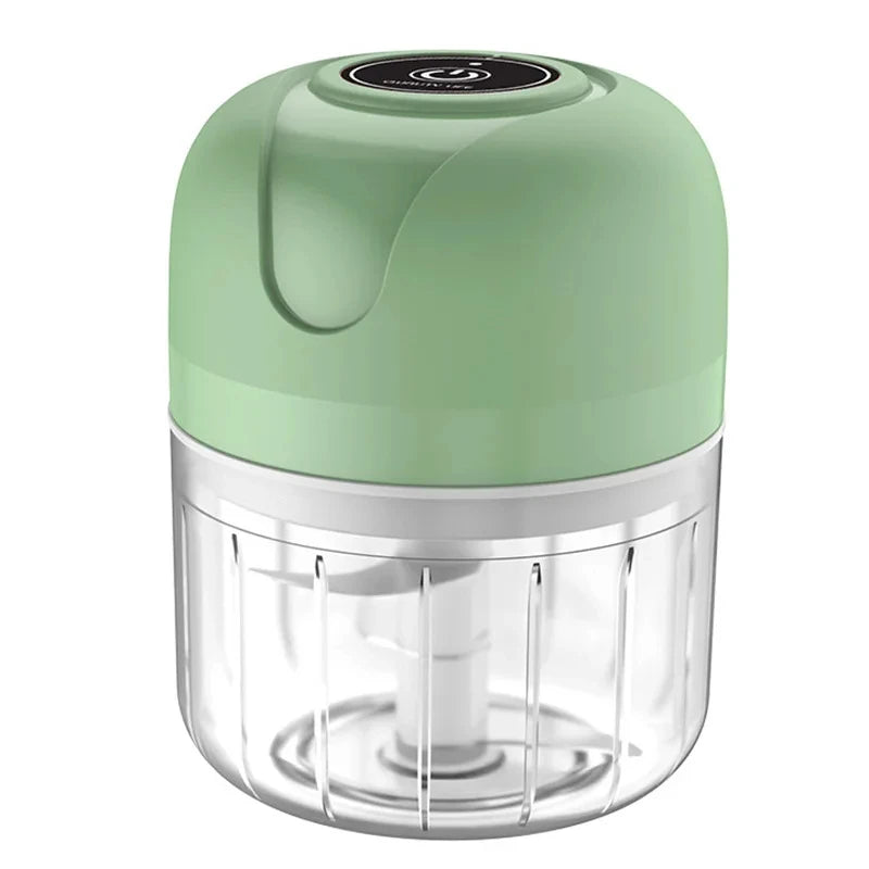 Electric Garlic Chopper, Mini Portable Veggie Chopper