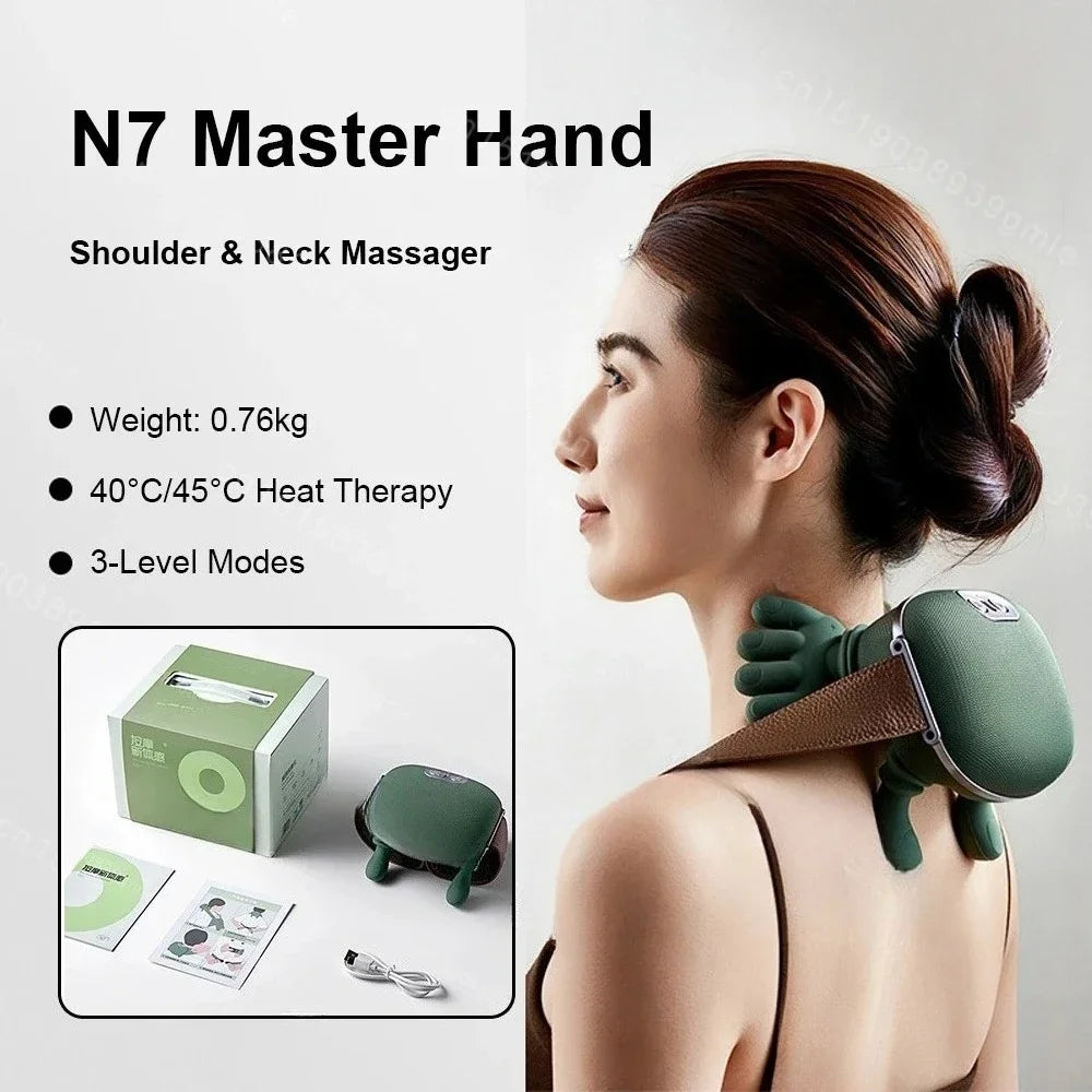 Neck & Shoulder Massager with Heat